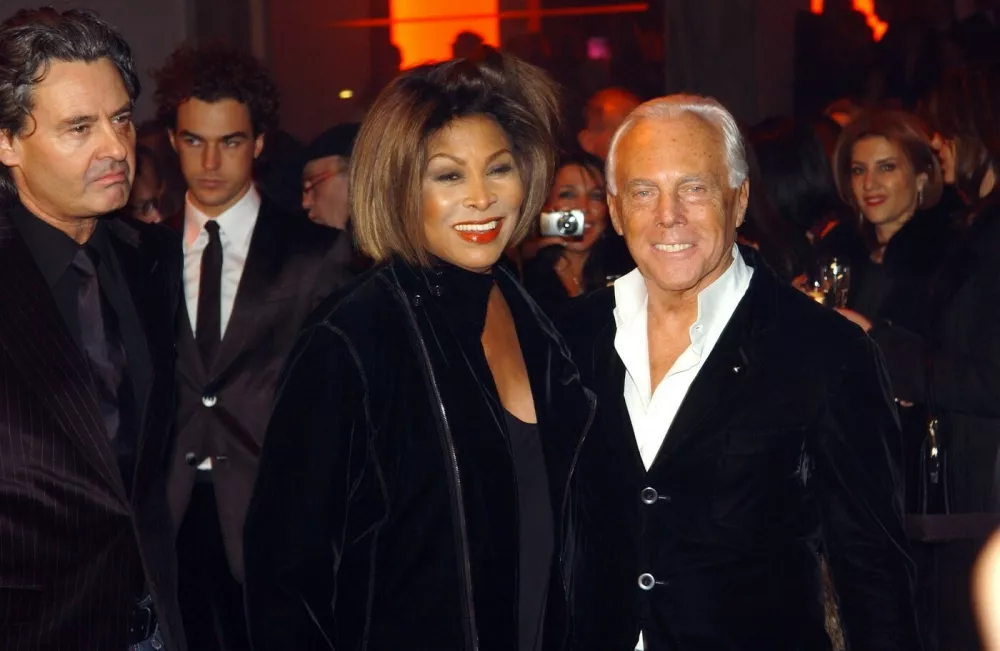 MILAN - MILAN - GUESTS AT THE OPENING OF THE ARMANI EXHIBITION AT THE TRIENNALE, TINA TURNER (MILAN - 2007-02-19, Maurizio Maule) ps the photo can be used respecting the context in which it was taken, and without defamatory intent of the dignity of the people represented-/ ipa-agency.net - //IPAPRESSITALY_IPA_Agency_IPA64115584/Credit:Maurizio Maule/IPA/SIPA/2509041713,Image: 1034125433, License: Rights-managed, Restrictions:, Model Release: no