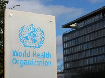 FILE PHOTO: A view shows The World Health Organization (WHO) headquarters in Geneva, Switzerland, January 28, 2025. REUTERS/Denis Balibouse/File Photo