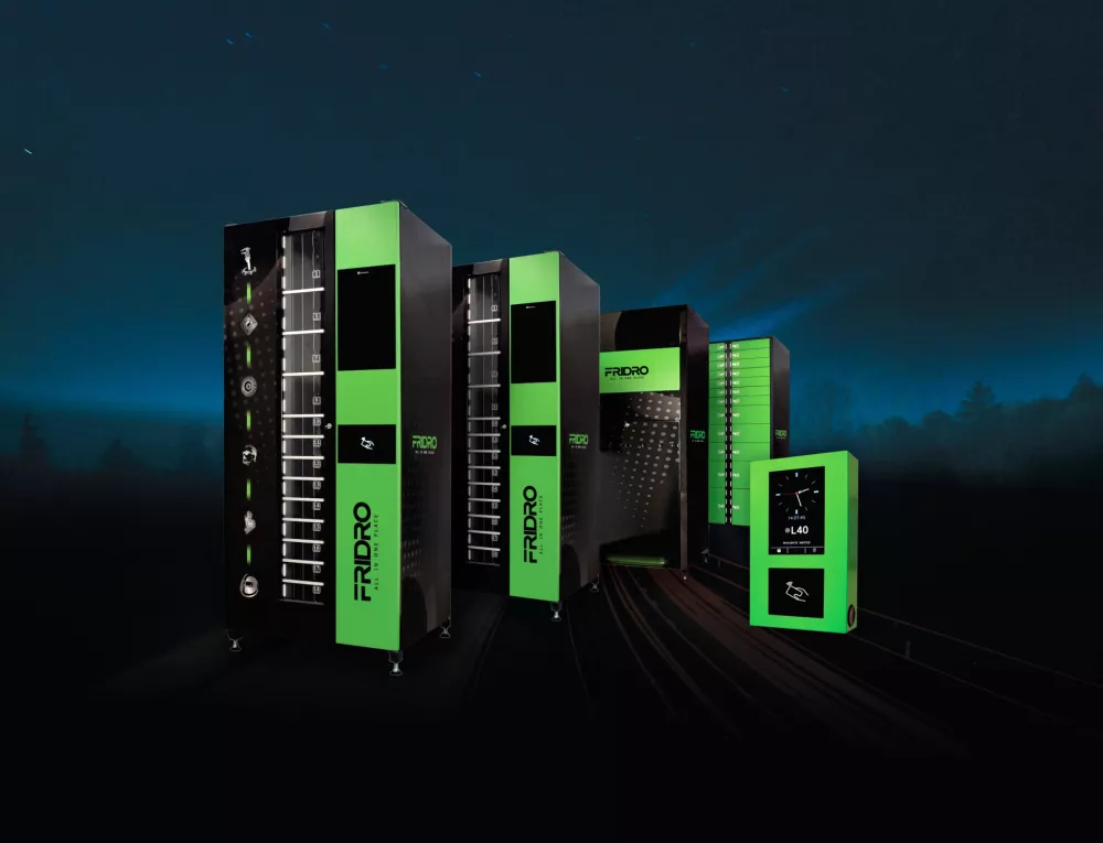 podjetje Fridro, avtomati