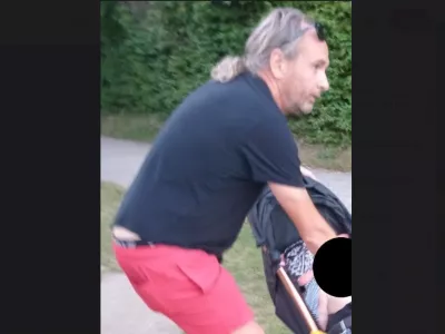 Osumljenec, Dunaj, zapuščeni otrok. Foto: dunajska policija