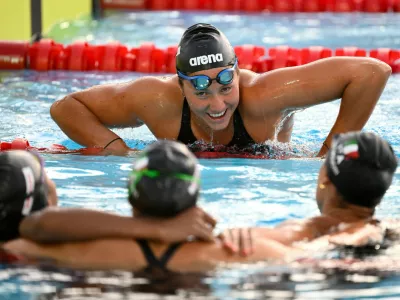 Chiara Tarantino of Italy na tekmovanju v Rimu letos poleti. / Foto: Profimedia