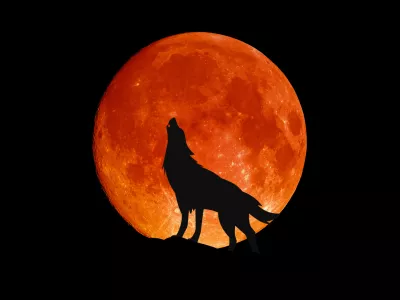 Ponekod so pojav povezovali tudi s prihodom volkodlakov. / Foto: Istock