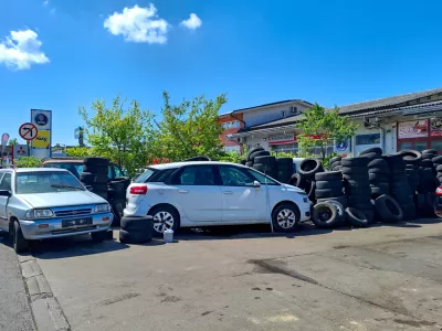 Prevzem avtomobilskih gum: našli dva nova predelovalca