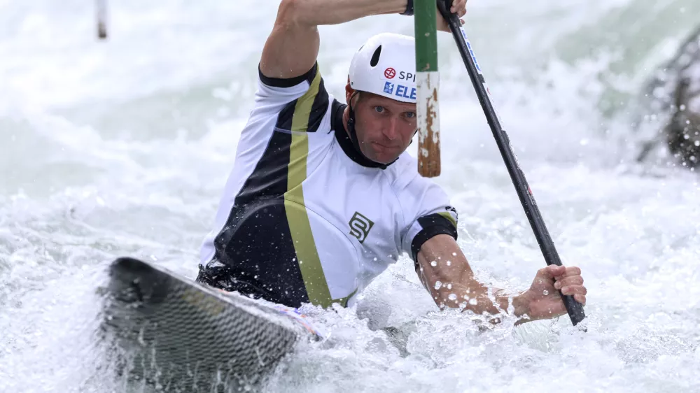 Benjamin Savšek-12.06.2023 - Trening kajakašev in kanuistov na divjih vodah v Tacnu //FOTO: Jaka Gasar