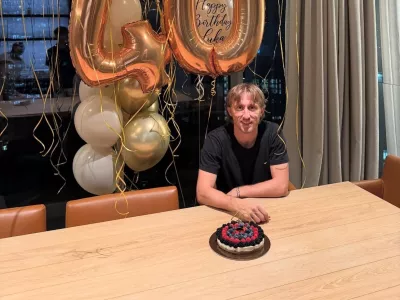 Luka Modrić je praznoval 40. rojstni dan. F instagram Luke Modrića