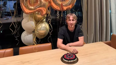 Luka Modrić je praznoval 40. rojstni dan. F instagram Luke Modrića