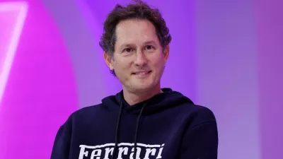 FILE PHOTO: Stellantis Chairman John Elkann attends the Viva Technology conference dedicated to innovation and startups at Porte de Versailles exhibition center in Paris, France, June 13, 2025. REUTERS/Gonzalo Fuentes/File Photo