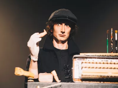 Harms je kriv!, režija in izvedba Matija Solce