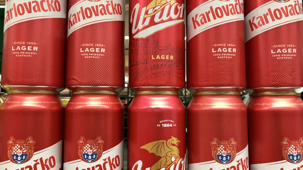 ﻿- 04.01.2022 - pločevinka - pivo Union in Karlovačko //FOTO: Jaka Gasar