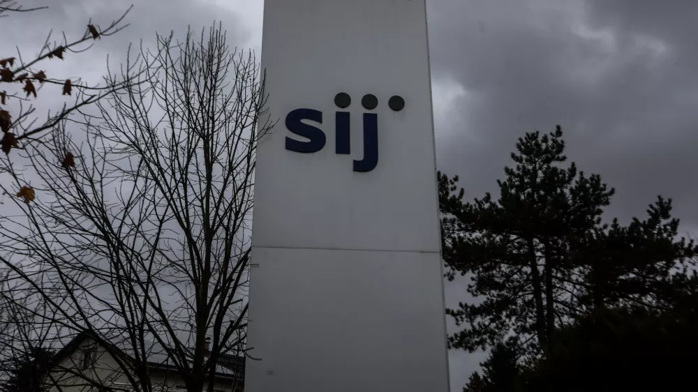 - 09.01.2025. - Poslovna stavba SIJ, Slovenske industrije jekla na Gerbičevi ulici v Ljubljani.//FOTO: Bojan Velikonja