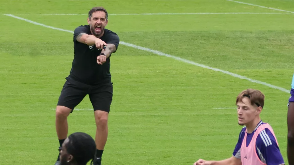 Maribor - Ljudski vrt - Nogomet - Trening NK Maribor - trener Radomir Đalović - AvtorAndrej Petelinšek
