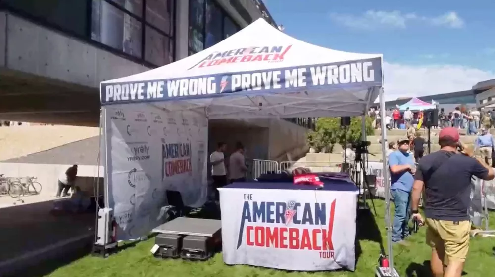 Prizorišče zločina v Utahu / Foto: Adam Bartholomew/@lifeisdriving via Reuters