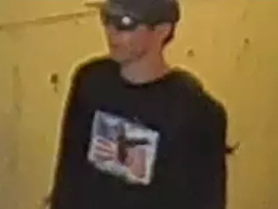 HANDOUT - 11 September 2025, US, ---: An undated handout photo provided by the Federal Bureau of Investigation (FBI) shows a person of interest in connection with the fatal shooting of right-wing pundit Charlie Kirk at Utah Valley University. Photo: -/Federal Bureau of Investigation/dpa - ATTENTION: editorial use only and only if the credit mentioned above is referenced in full