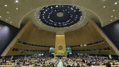 FILED - 20 November 2019, US, New York: A general view during a UN General Assembly meeting. Photo: Manuel Elias/UN/dpa - ATTENTION: editorial use only and only if the credit mentioned above is referenced in full
