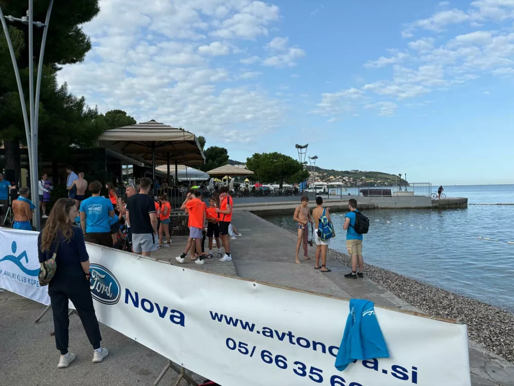 Mini plavalni maraton v Kopru