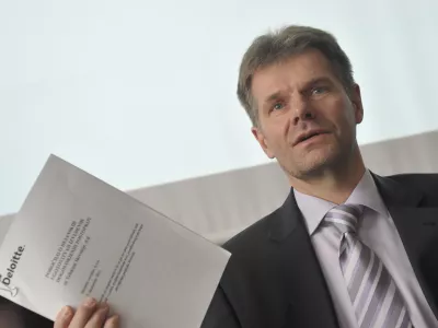 nekdanji predsednik uprave Telekom Slovenije Bojan Dremelj - novinarska konferenca nekdanjega predsednika uprave Telekoma Slovenije Bojana Dremlja, na kateri je predstavil ozadje, odgovore in komentarje povezane s posebno revizijo v Telekomu Slovenije  //FOTO: Tomaž Zajelšnik