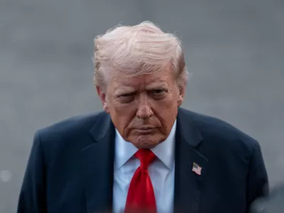 FILED - 11 September 2025, US, Washington: US President Donald Trump speaks to the media before departing the White House to attend a ceremony at the Pentagon marking the 24th anniversary of the September 11, 2001 attacks. Photo: Andrew Leyden/ZUMA Press Wire/dpa