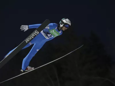 Žiga Jančar8.02.2024 - Planica - MLADINSKO SVETOVNO PRVENSTVO V NORDIJSKEM SMUČANJU FIS U23FOTO: Luka Cjuha