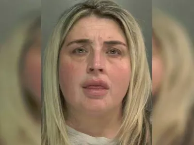 Christina Rowlands po aretaciji ni bila najbolj srečna. 