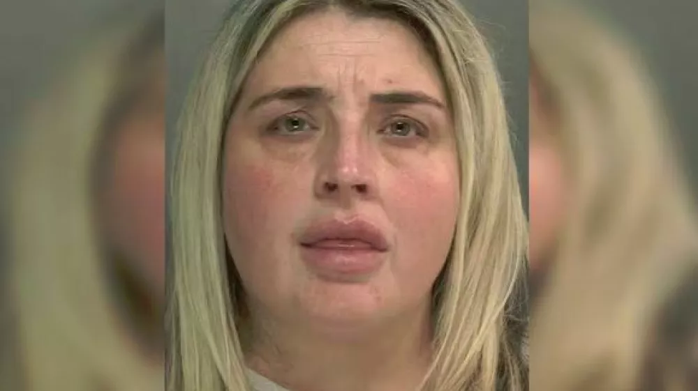 Christina Rowlands po aretaciji ni bila najbolj srečna. 