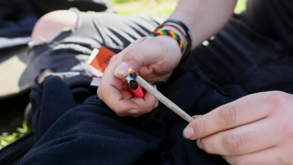 ﻿- 20.04.2018 - Marihuana marš 2018 - Kongresni trg - konoplja - //FOTO: Luka Cjuha.