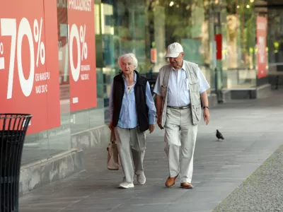 12.06.2025 -simbolična fotografija - upokojenci, novelo zakona o dolgotrajni oskrbi, novelo zakona o pokojninskem in invalidskem zavarovanjuFoto: Tomaž Skale