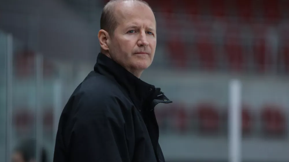 trener HDD Jesenice Nik ZUPANČIČ    - hokej 2017- HDD SIJ Acroni Jesenice: Lustenau, alpska liga, etrtfinale, 3. tekma:        //FOTO: Jaka Gasar