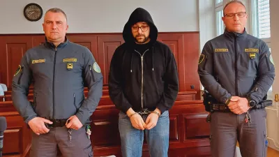 Umor Stražišče soočenje obtoženih