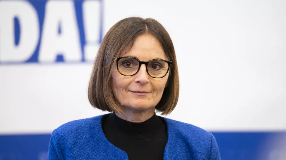 Nataša Avšič Bogovič08.03.2025 izjava za medije ob robu zasedanja sveta stranke Gibanje SvobodaFOTO: Nik Erik Neubauer