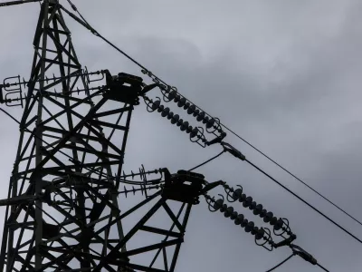 - 27.01.2025. - simbolična fotografija, elektro daljnovod, elektrika, omrežnina, ELES, distribucija elektrike, kabli, drog.//FOTO: Bojan Velikonja