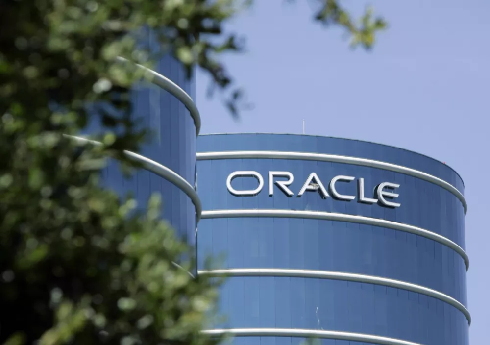 FILE - The exterior of Oracle Corp. headquarters is pictured in Redwood City, Calif., June 26, 2007. (AP Photo/Paul Sakuma, File)