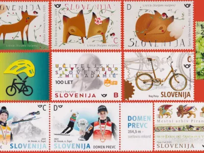 Nove slovenske znamke bodo izšle v petek, tokrat jih bo kar 13. 
