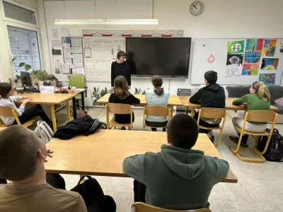 Učilnica v OŠ Roje F OŠ Roje