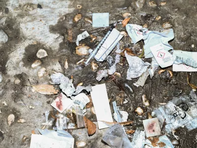 DrogeIgleHeroinNarokomani- 29.08.2023 – Društvo STIGMA, neprofitna humanitarna organizacija.//FOTO: Nik Erik Neubauer