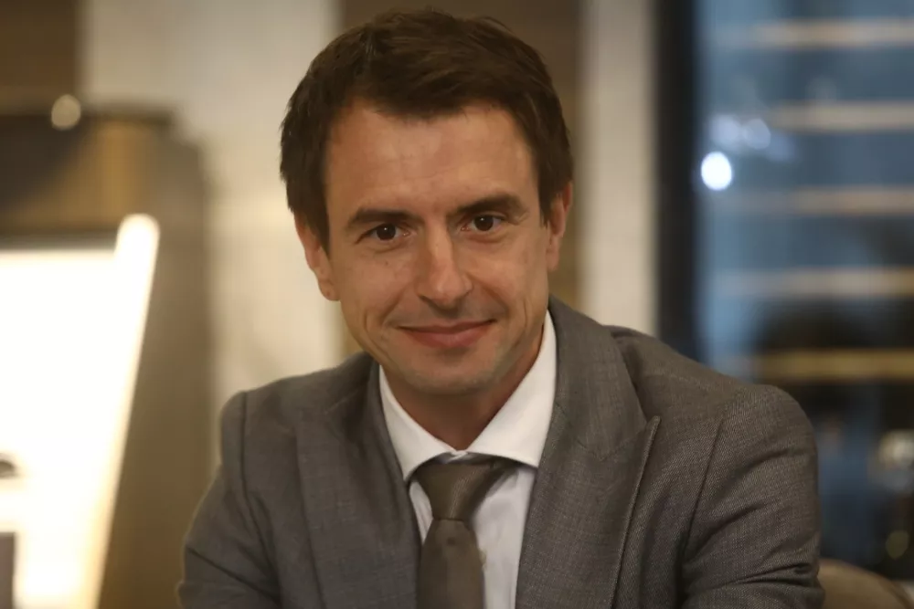 -Jafral, Frenk Smrekar (zmagovalec)24.9.2025 - Gazela 2025 - Osrednjesloveska Gazela - Grand hotel Plaza - regijski izbor najboljših najhitreje rastočih podjetij - razglasitev Osrednjeslovenske GazeleFoto: Luka Cjuha