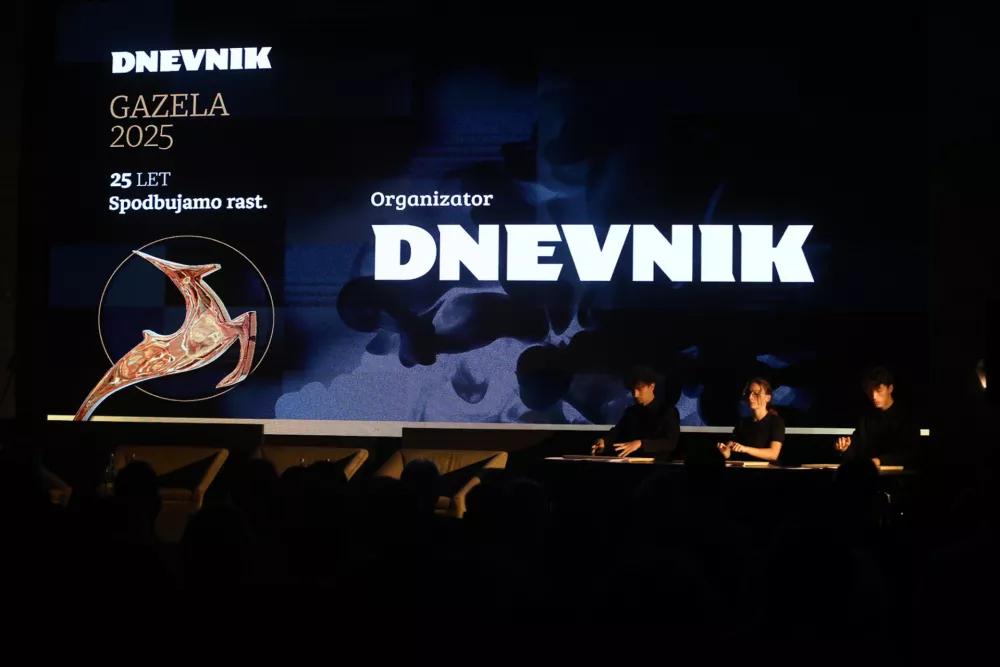 24.9.2025 - Gazela 2025 - Osrednjesloveska Gazela - Grand hotel Plaza - regijski izbor najboljših najhitreje rastočih podjetij – razglasitev Osrednjeslovenske GazeleFoto: Luka Cjuha