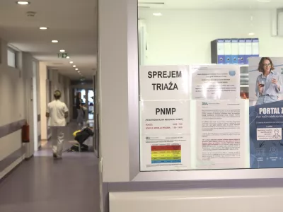  19.10.2023 - Pediatrična nujna medicinska pomoč enota Center - Metelkova ulica 9 v Ljubljani - izjava o nasilnem dogodku - starša sta napadla zdravstveno osebje, ki je obravnavalo njunega otroka, zdravniku sta celo grozila s smrtjo. //FOTO: Luka Cjuha