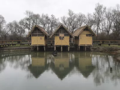 - koliščarska naselbina Morostig – hiša narave in kolišč. - 01.12.2022 – IG – Interpretacijski center - odprtje razstave in koliščarske naselbine - zaključek operacije Interpretacija biotske raznovrstnosti in dediščine kolišč na Ljubljanskem barju (Na-kolih) //FOTO: Jaka Gasar