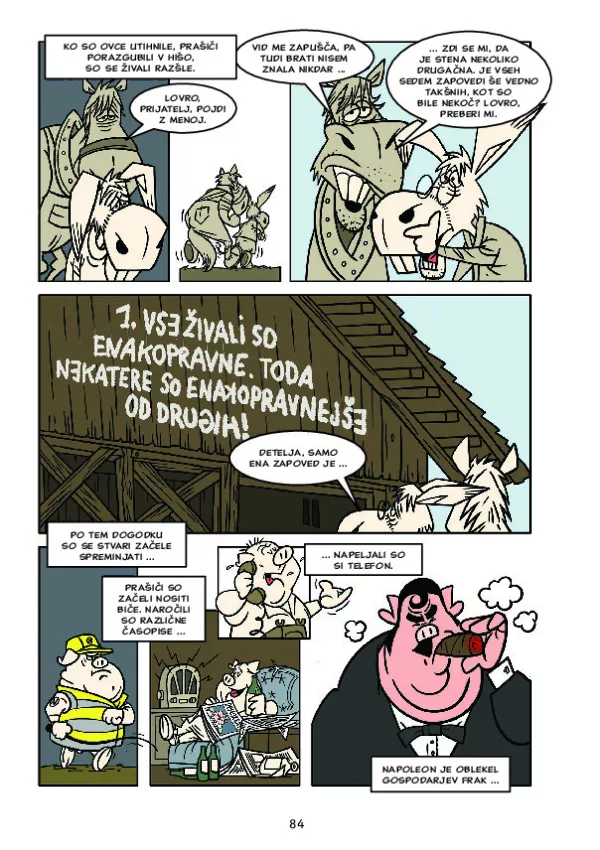 Strip je duhovit in zelo lepo narisan. / Foto: Artelje