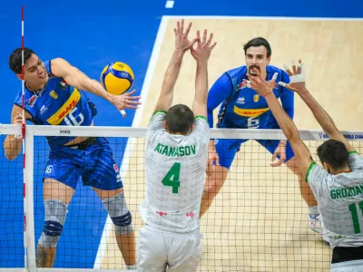 odbojka italija - bolgarija, SP