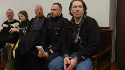 19.02.2025 - sodišče, obtoženi Gregor FincFoto: Tomaž Skale