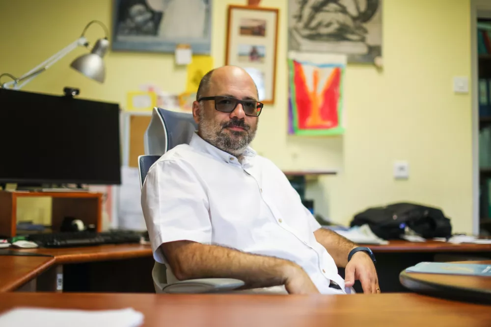 15.06.2022. Aleš Kuhar, visokošolski učitelj/predavateljŠtudij biotehnologije, Oddelek za zootehnikoKatedra za agrarno ekonomiko, politiko in pravo.OPOMBA: za objavo v Objektivu!//FOTO: Bojan Velikonja