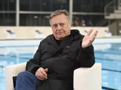 Zoran Janković19.11.2024 Predstavitev novega bazena Ilirija.kopališče IlirijaFOTO: Nik Erik Neubauer