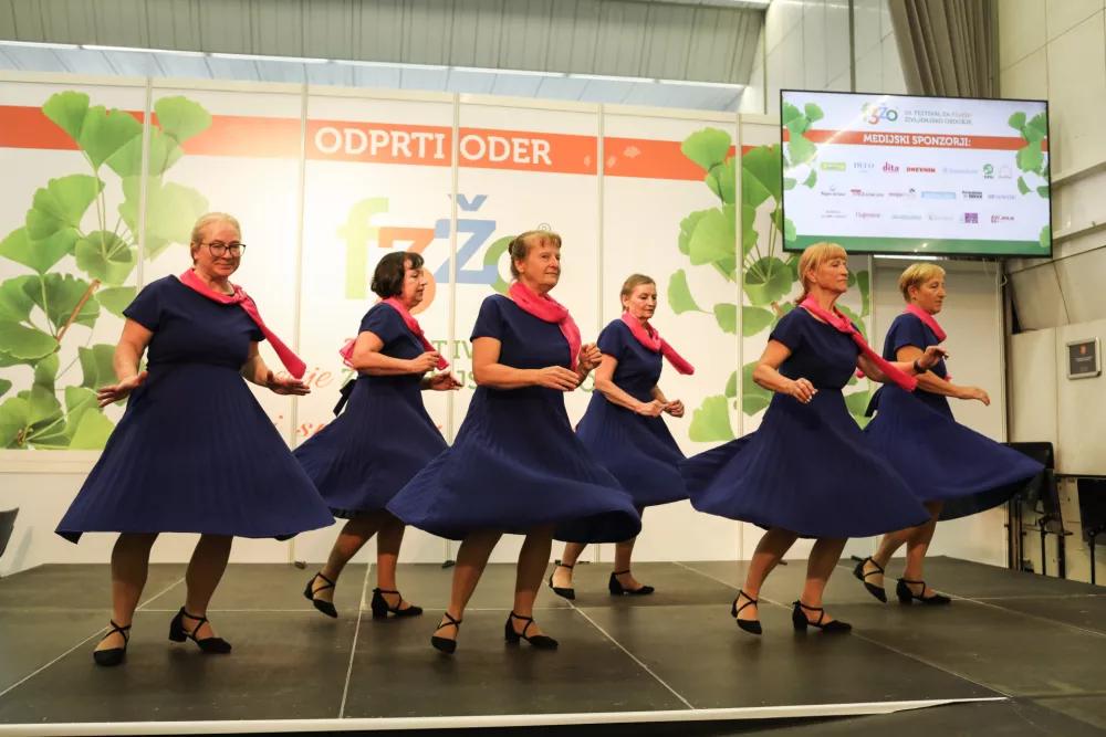 - Frajle,- 30.09.2025. Festival za tretjo življensko dobo.//FOTO: Bojan Velikonja