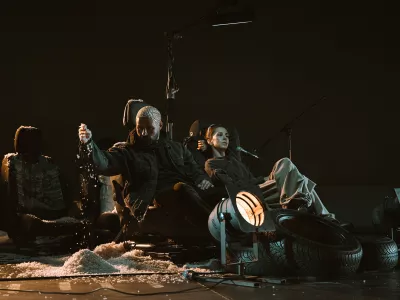 Jon Fosse: Tukaj v temnem gozdu, režija Dorian Šilec Petek, MGL 2025