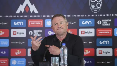 Matjaž Kek- 21.05. 2025 - novinarska konferenca selektorja slovenske nogometne reprezentance Matjaža Keka//FOTO: Jaka Gasar