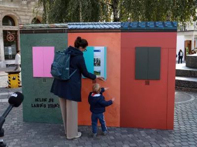 01.10.2025 - evropski mesec kibernetske varnosti, Prešernov trgFoto: Tomaž Skale