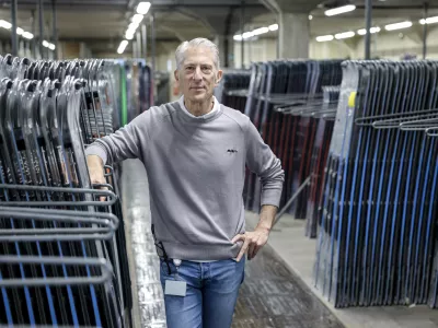 - 24.09.2025 - Jeffrey Tirman, glavni izvršni direktor Elan//FOTO: Jaka GasarOPOMBA: ZA OBJEKTIV - INTERVJU / Foto: Jaka Gasar