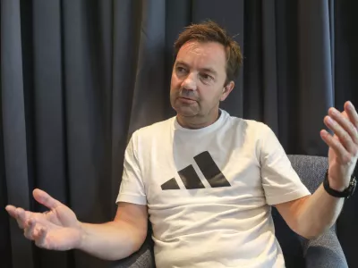 - 04.08.2022 - Roman Krajnik, trener najboljše svetovne športne plezalke Janje Garnbret  //FOTO: Jaka Gasar