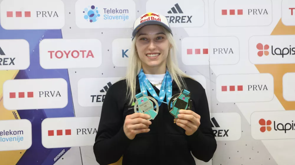 2.10.2025 planinska zveza - športno plezanje - tiskovna konferenca po svetovnem prvenstvuFoto: Luka Cjuha